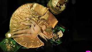 Hot Babe Massages Milf in Lingerie