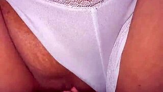 Intense pussy licking with abundant saliva in close-up POV