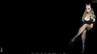 Kate 38 Upskirt No Panties in Night Club