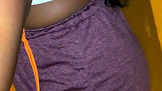 I met the neighbor on the street and convinced her to show her ass.