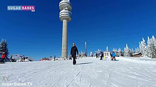 sugarbabestv my first midget blowjob on ski vacation