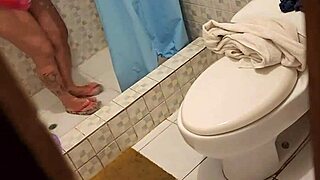 hey, i run into my buddy's mom in the shower and she sucks me off part 1