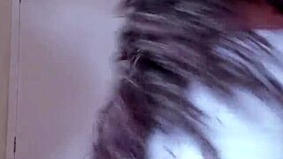 Brazilian Brunette Espuletinha Asks You to Cum on Her Natural Breasts