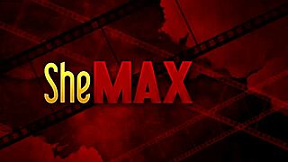 a feminine ladyboy eagerly sucks a big pecker while a cucumber fills her ass