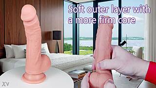 the archer by fukena realistic dual density silicone dildo