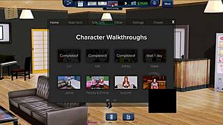 staying at the harem hotel in game episode 341