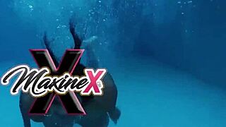 Stripper Maxine X got dicked hard with rough anal and squirting 😈