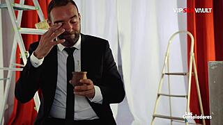 Blonde Sicilia gets hardcore pussy from old stud