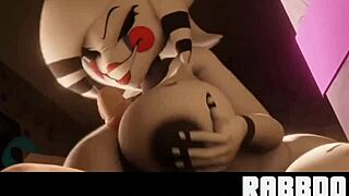 i compiled all the puppet scenes from fnaf, part 1, showing the big ass and tits in a fun way.