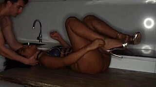 Selva Cowgirl In Kitchen Orgy