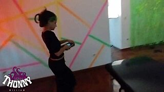 Lady milf gets foot massage part 2 👣