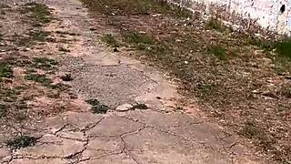 Prostitute on Highway Takes Me to Woods for Free Fuck