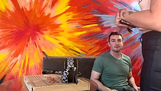 Hot latina fucks pizza delivery guy?