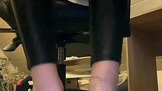 Leather Pants and Nylon Socks