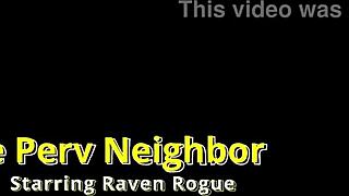 i sniff raven rogue's feet while changing oil