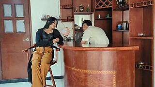 A client visits my bar, offering money for oral pleasure.