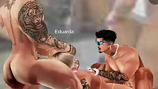 i got lost in the wild bacchanal with prostitutes on imvu, feeling every raw connection and intense pleasure.