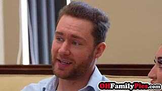 Big Ass Latina Teen Riding Big Cock After Boyfriend's Sloppy Blowjob.