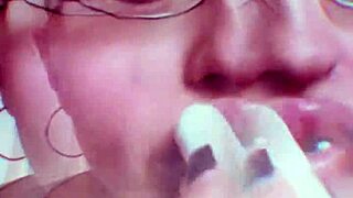 chick with nude lips makes you hot