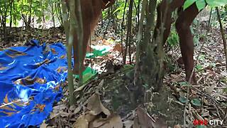 what a lucky day to fuck a stranger while farming