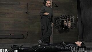 Angel Acquires Senseless Caning, Detailed Punishment Scene