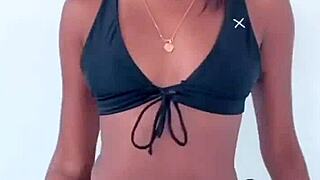 boutinela all black bikini compilation closer in the club mix