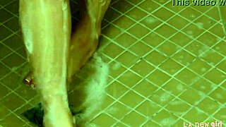 Gorgeous Blonde Took A SHOWER