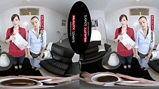 Public survey in Czech turned into my emotional threesome VR adventure