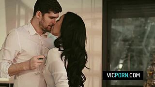 Horny Couple Has Rough Sex In The Kitchen, Featuring Blowjob, Deepthroat, And Hardcore Fucking With Pussy Involvement