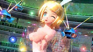 kagamine rin alien alien project diva nude mod full nude bunny costume