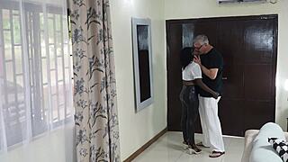 surprise sugardaddy rips clothes fucks my tight pregnant pussy