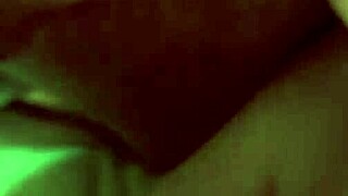 Sucking dick with one hand in my pussy, stretching it out.