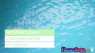 carolina reyes poses naked outdoors