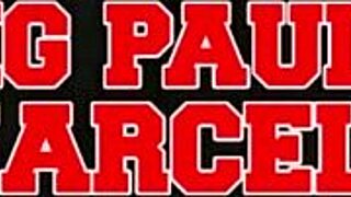 teasing her tight ass but only the tip slides in sideways