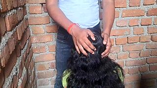 In the steamy bathroom, the young Telugu beauty seduces with her plump curves and fiery romance.