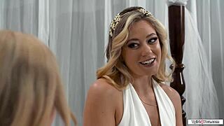 Busty trans goddess crystal thayer explores intimate connections with river lynn