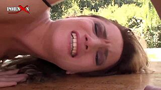 Blonde Gangbang Slut Takes Double Anal Penetration And Facial Cumshots Outdoors