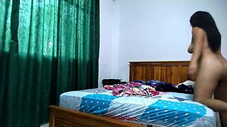 Sarita changing clothes to be fucked later