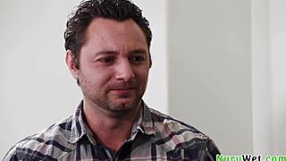 sexy brunette teen gives naked nuru massage 😍