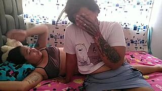 Disillusioned With Men, I Experiment With Stepsister Touching And Kissing