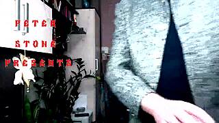 perky curvy mature russian milf masturbates juicy shaved pussy in armchair moaning loud