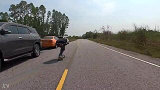 My First Raw Run Video In Thailand