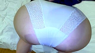 Stepmom Kneels Down In Bed, Stepson Notices And Approaches