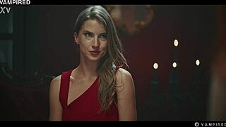 mind control vampire octavia red hypnotizes sofia rivers for dripping lezdom pussy feast