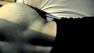 secret stepsister anal doggystyle closeup cumshot when home alone. she moans rough.