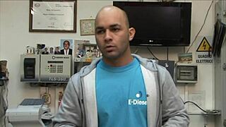 Gas Station Attendant Destroys Pussy With Big Cock