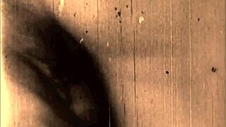 This vintage erotic film captures antique desires.