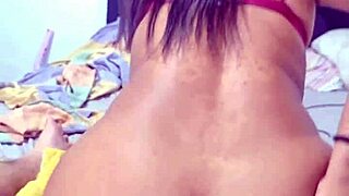 her huge latina ass gapes wide taking rough anal pounding