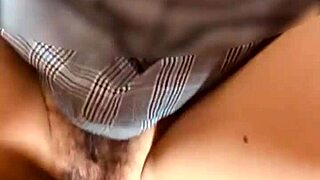 Argentinian Latina model nympho spreads legs for boss in miniskirt missionary perfect athletic body