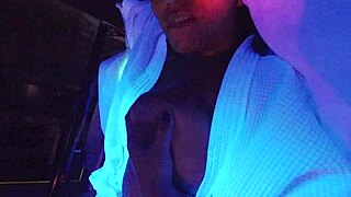 late night anal push into her tight big ass until the end